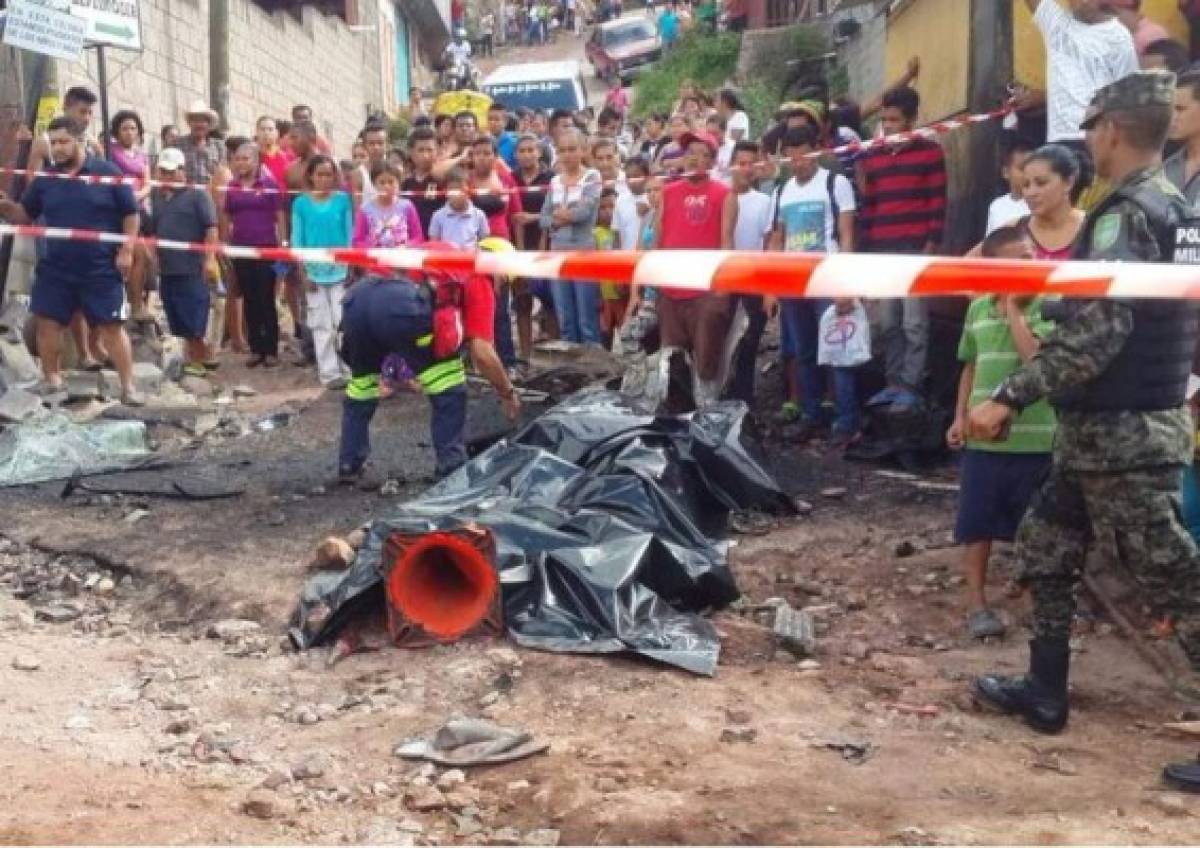 Rastra sin frenos deja muerte y destrucción en la salida a Danlí