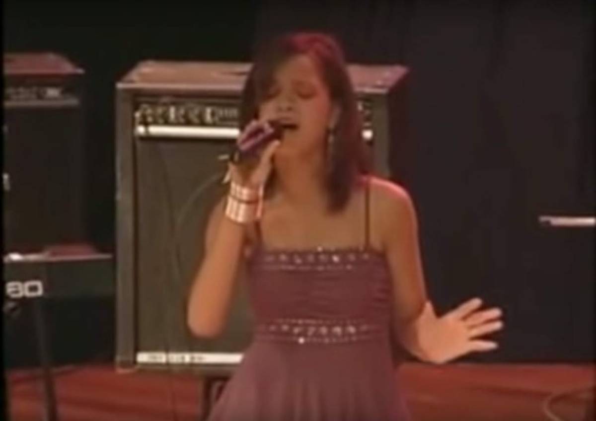 Video muestra a Rihanna antes de alcanzar la fama