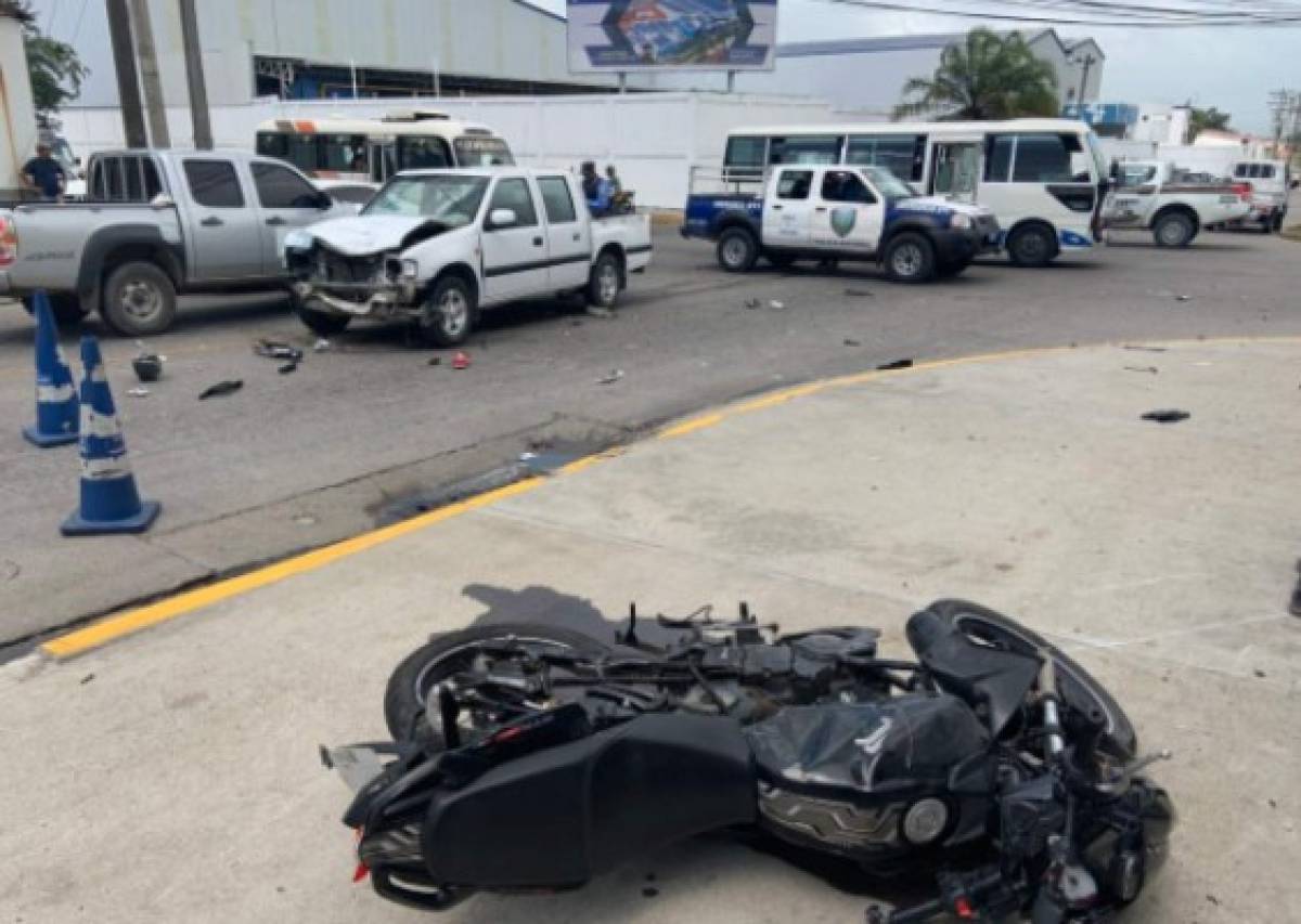 Empleado de agencia aduanera muere tras ser embestido por pick up en San Pedro Sula  