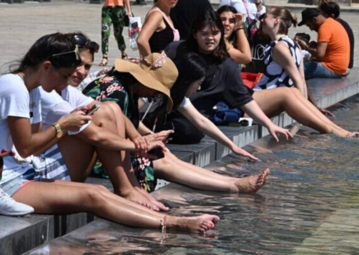 Primera ola de calor tras el desconfinamiento en Europa