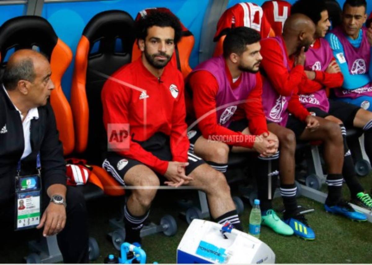 Mohamed Salah arranca en la banca con Egipto