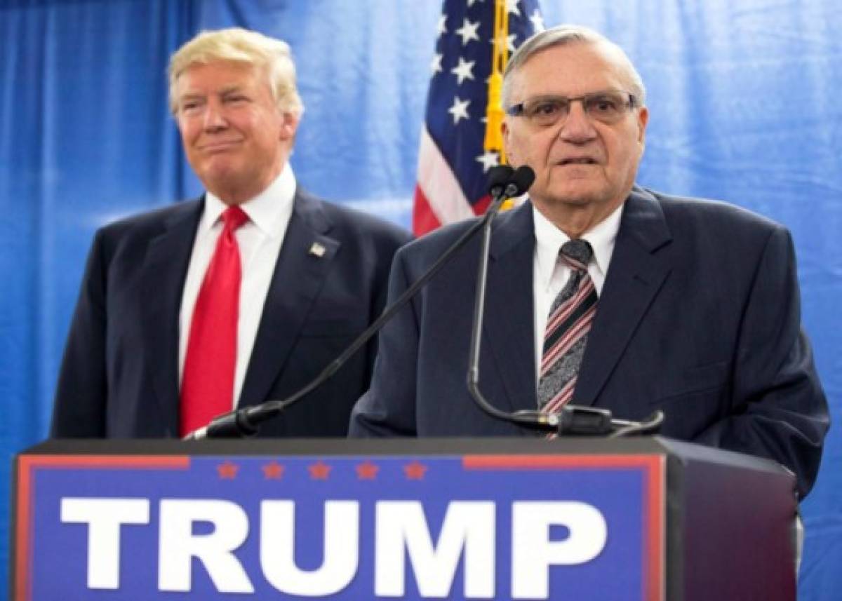 Donald Trump pidió al fiscal general abandonar el proceso contra Joe Arpaio