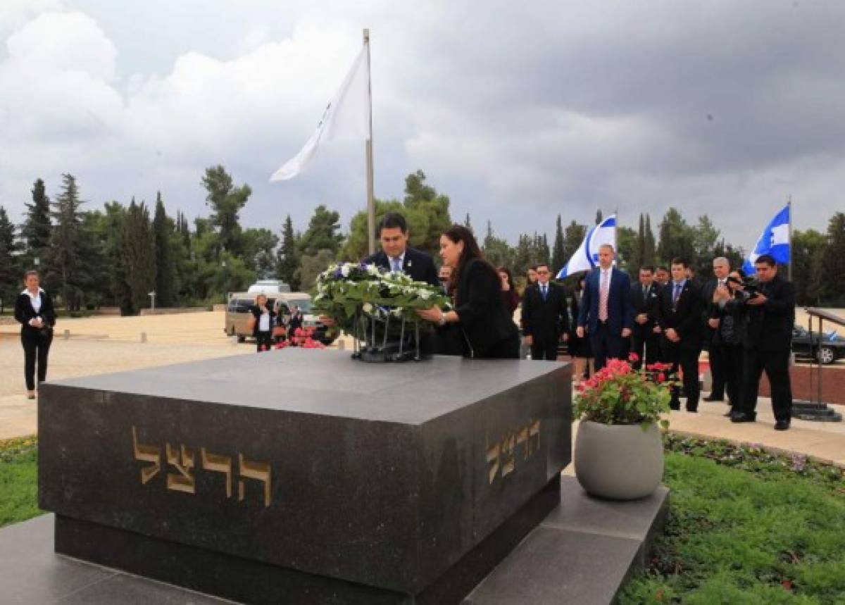 Homenaje a víctimas del Holocausto a nombre del pueblo de Honduras