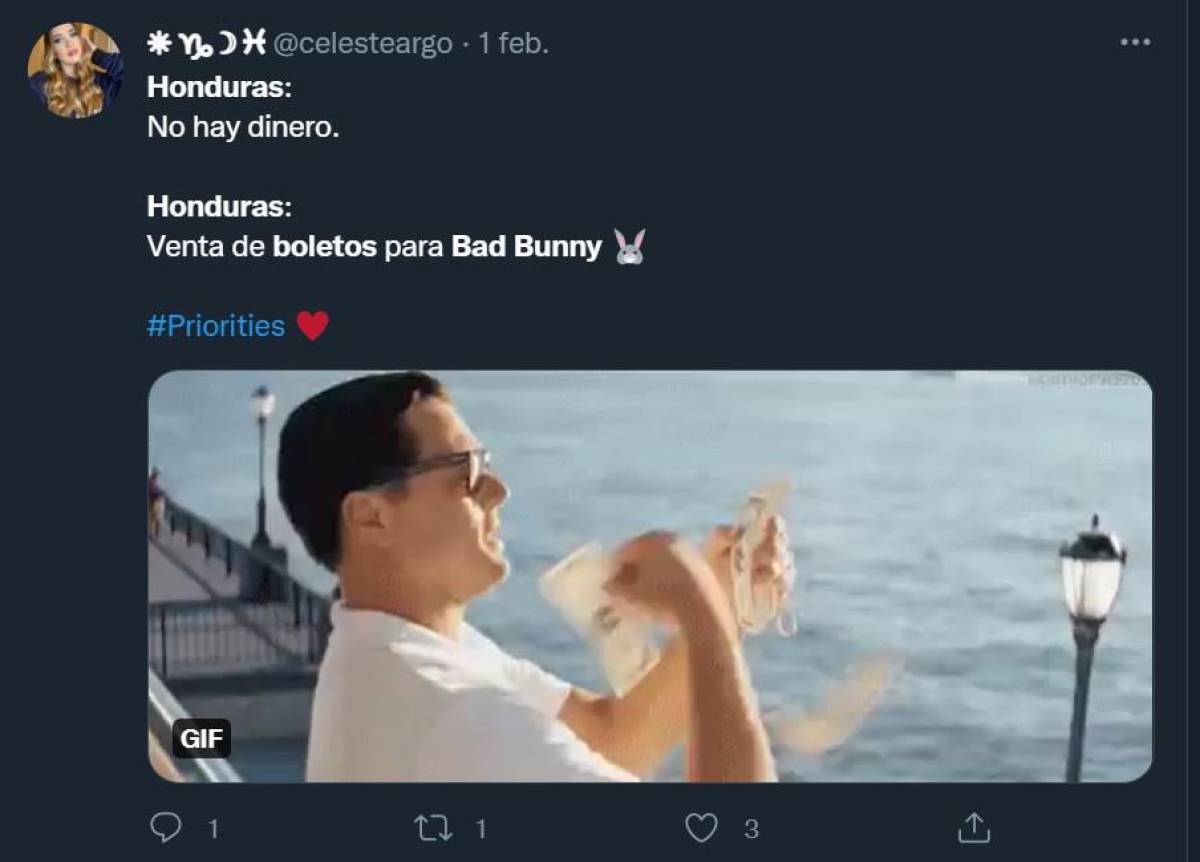 Los mejores memes del concierto de Bad Bunny en Honduras