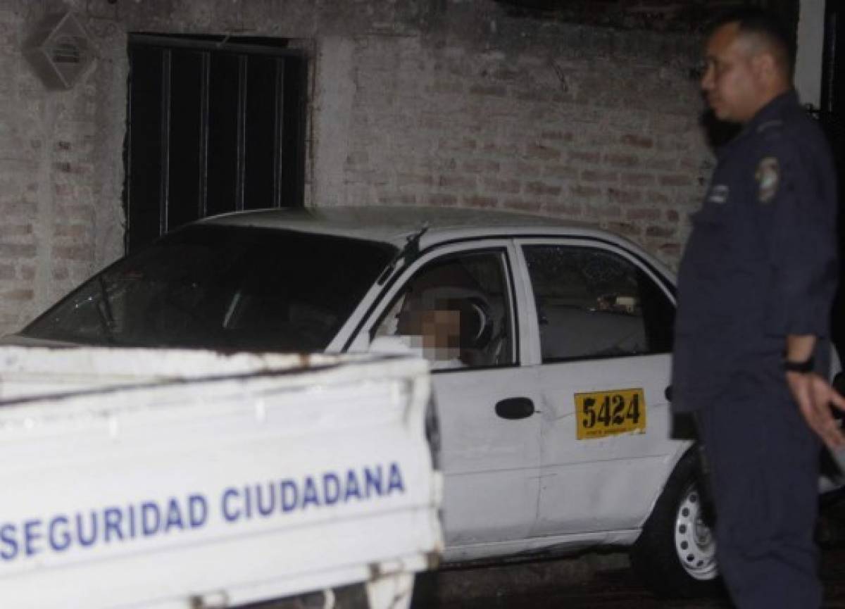 Matan taxista en colonia Nueva Esperanza