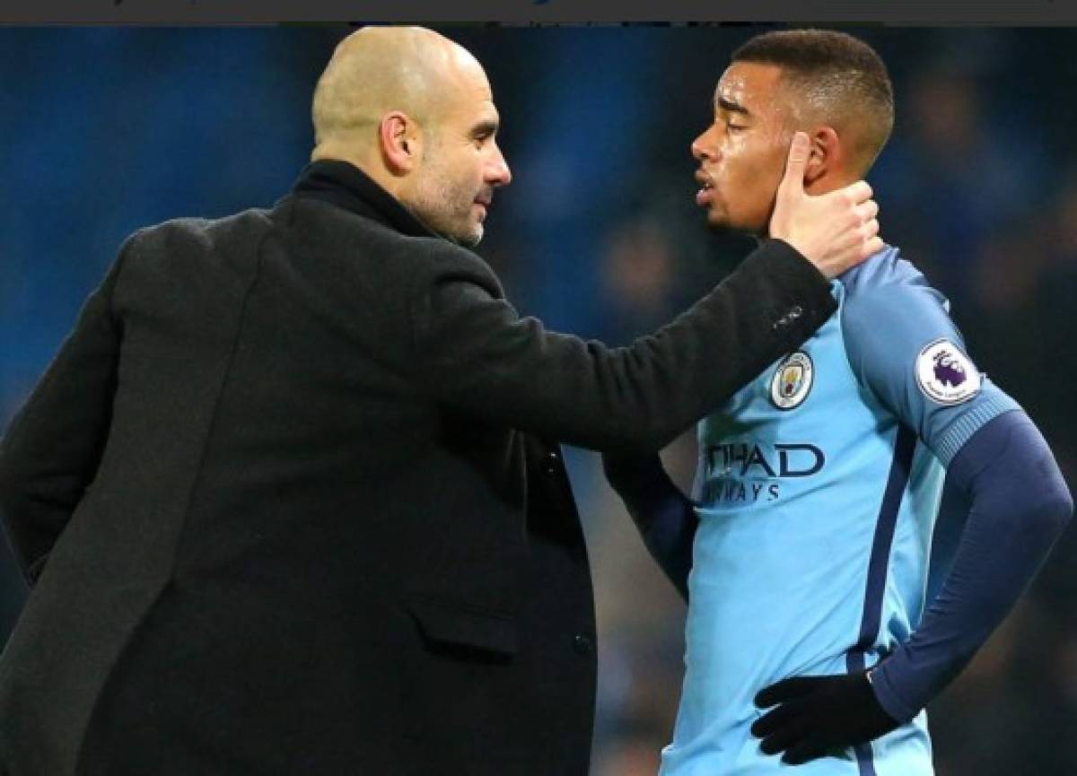 Atacante brasileño del Mánchester City Gabriel Jesus estará de baja dos o tres meses