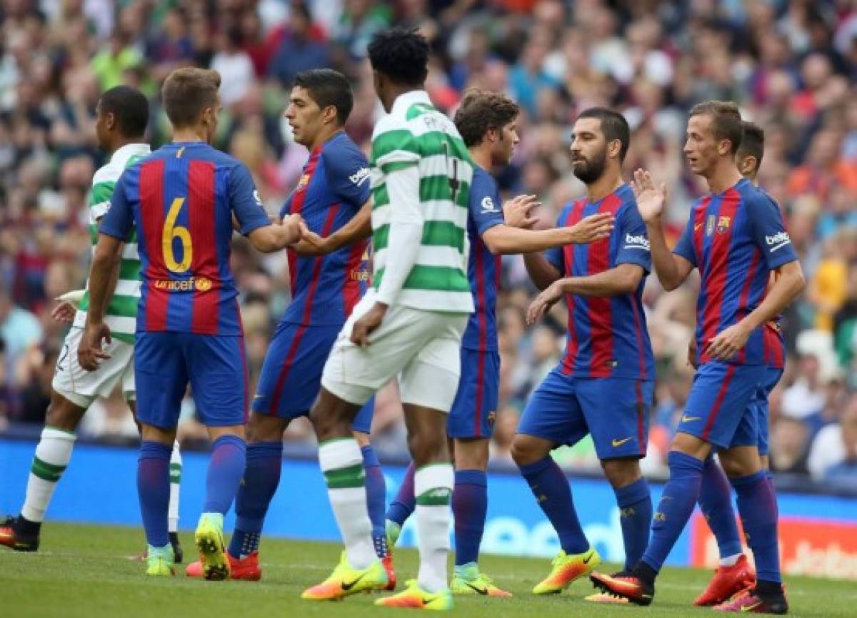 El Barcelona gana 3-1 al Celtic Glasgow en un amistoso