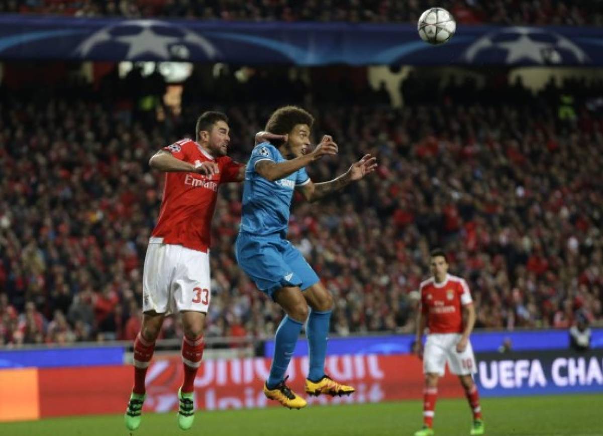 Benfica le gana por un gol al Zenit de San Petersburgo