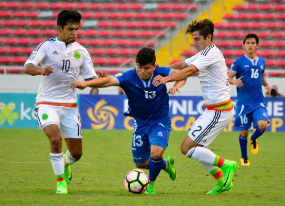 México golea a El Salvador en premundial Sub-20 y se acerca al Mundial Corea-2017