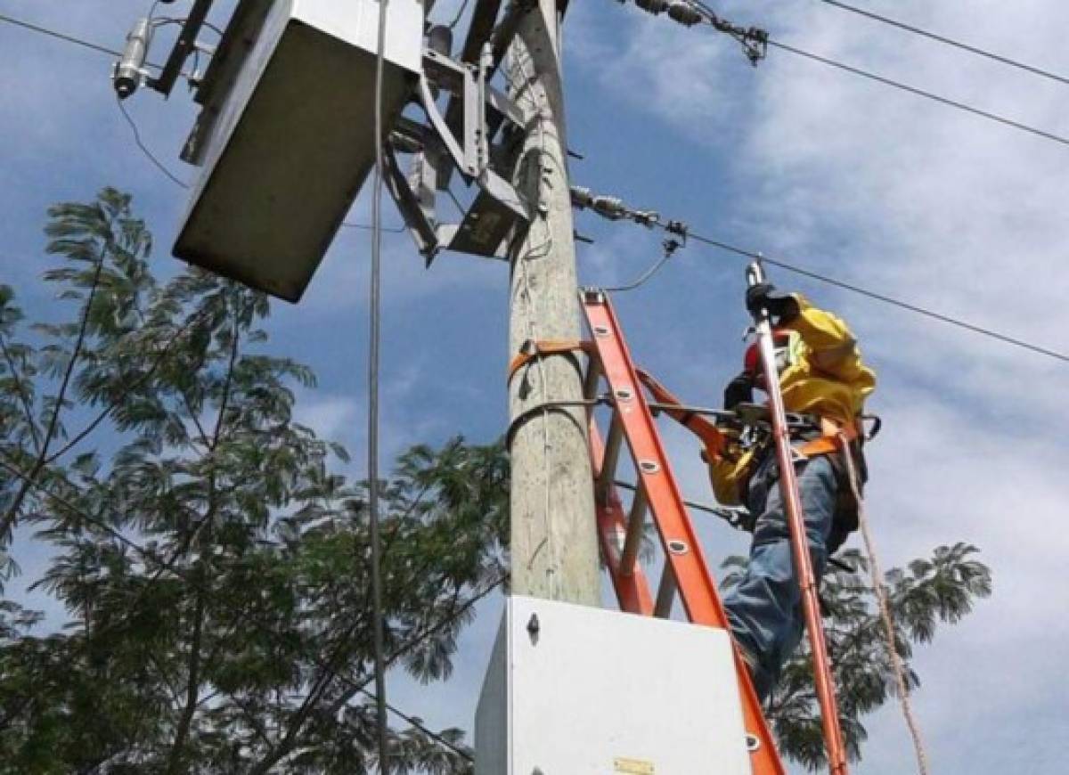 Colonias y barrios que estarán sin energía eléctrica este viernes en Honduras