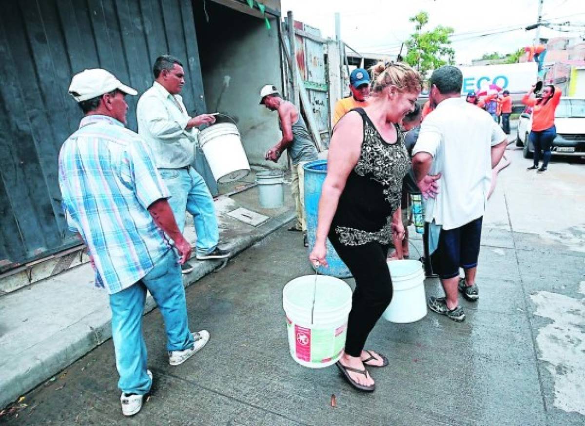 El SANAA revisará en abril calendario del agua ante pandemia