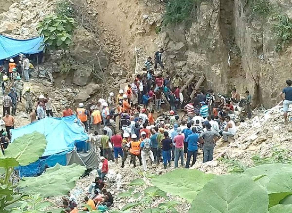 Honduras: Continúa el rescate de los 11 mineros atrapados en El Corpus