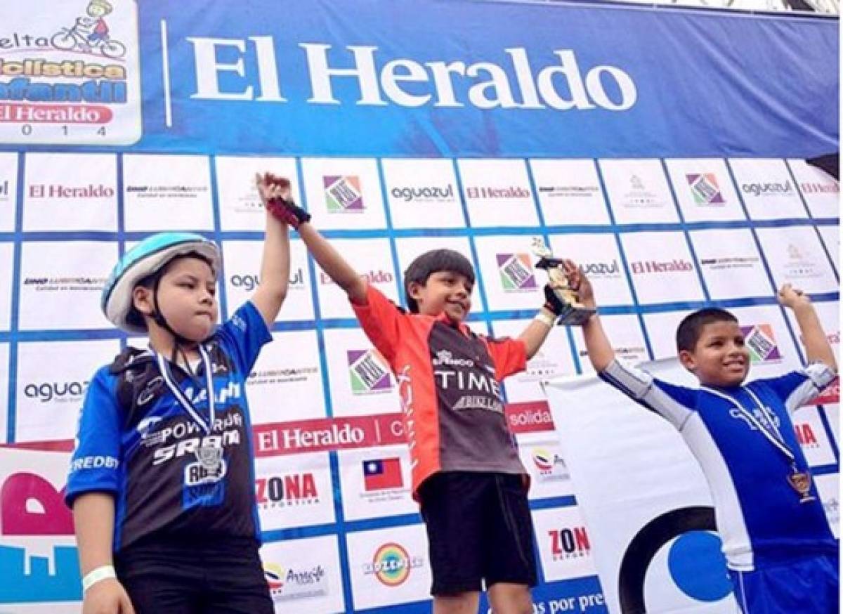 En la Vuelta Ciclística Infantil de EL HERALDO, todos son campeones