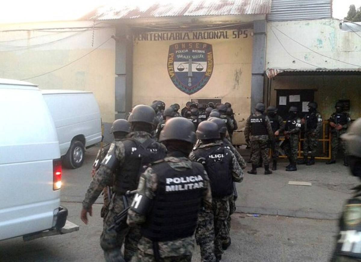 Honduras: Trasladan al menos 35 reos a celdas de máxima seguridad