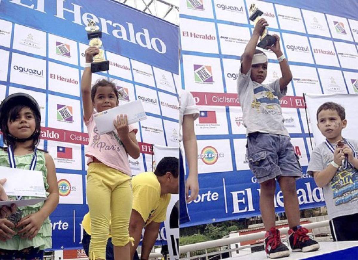 En la Vuelta Ciclística Infantil de EL HERALDO, todos son campeones