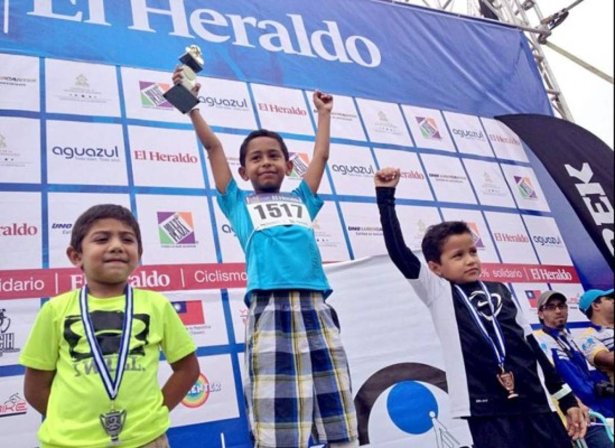 En la Vuelta Ciclística Infantil de EL HERALDO, todos son campeones