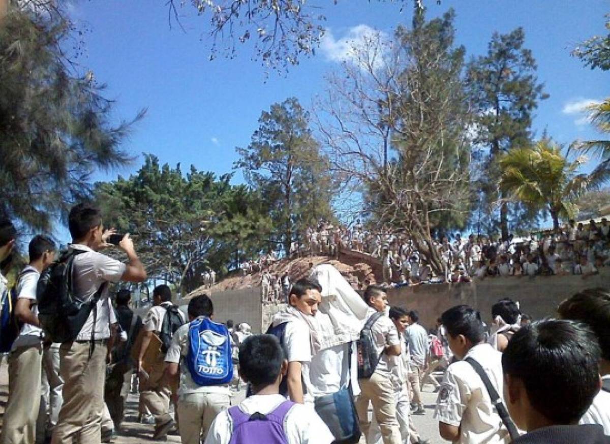 Nueva protesta estudiantil en capital hondureña