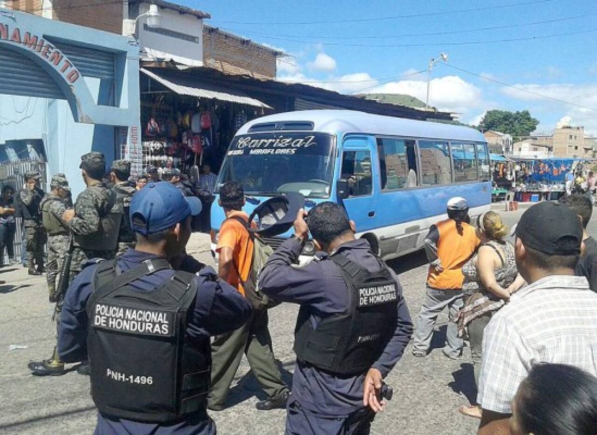 Asesinan a conductor de microbús rapidito en la capital de Honduras