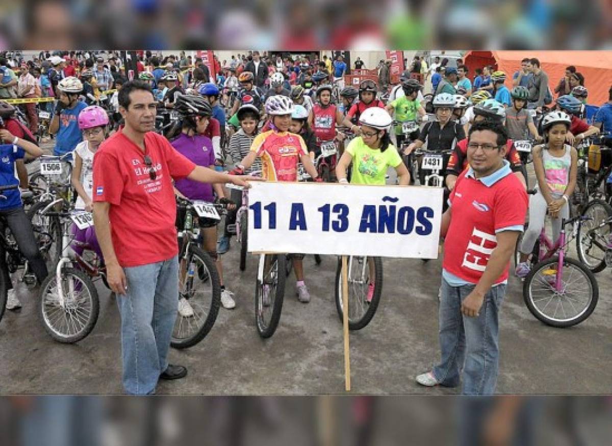 La Segunda Vuelta Ciclística Infantil en fotos