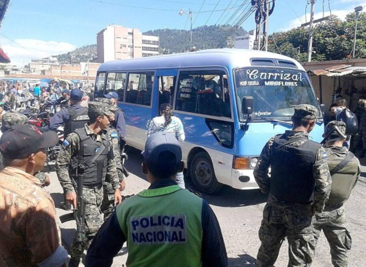 Asesinan a conductor de microbús rapidito en la capital de Honduras