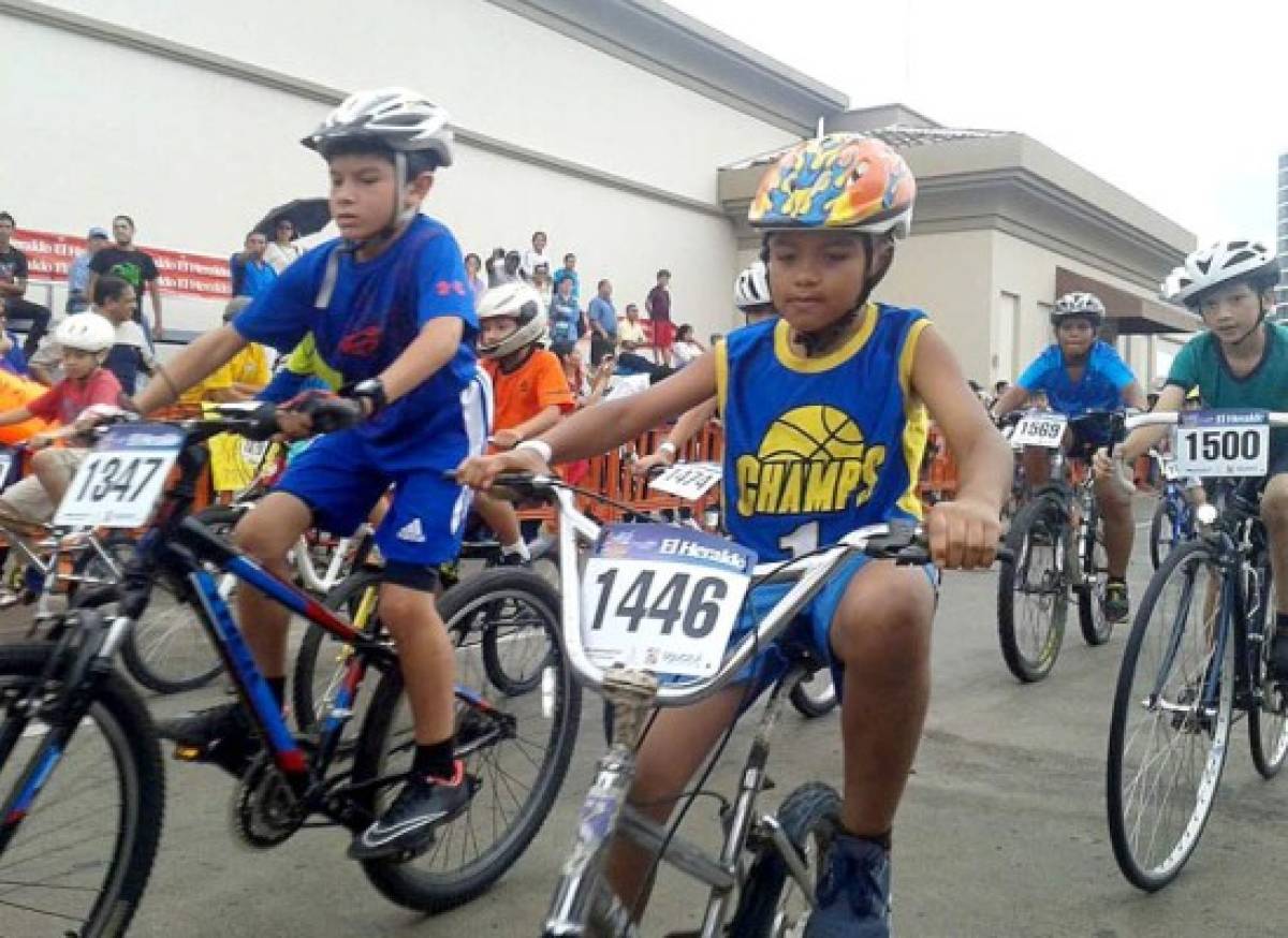 En la Vuelta Ciclística Infantil de EL HERALDO, todos son campeones