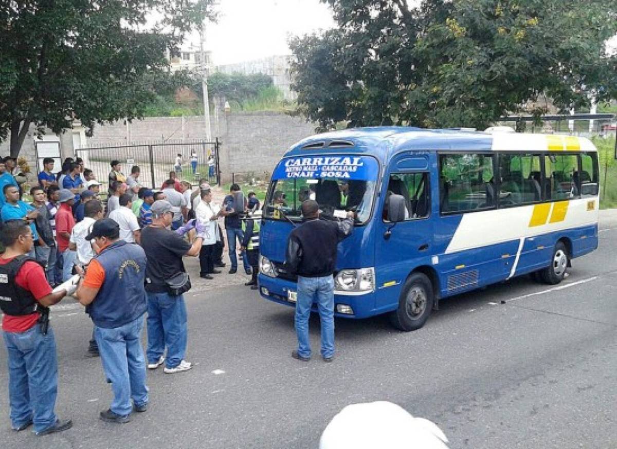 Honduras: Matan a conductor de rapidito en bulevar FF AA