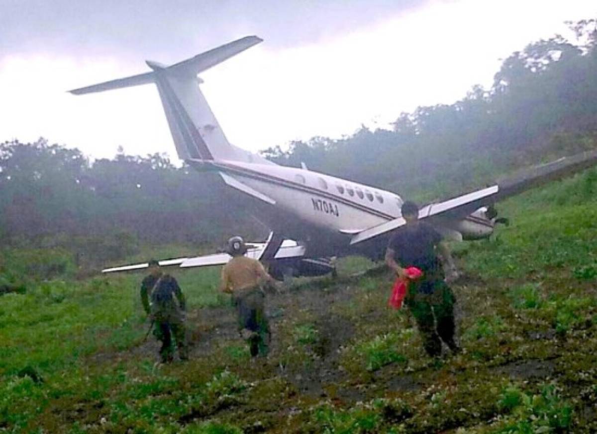 Honduras: Interceptan supuesta narcoavioneta