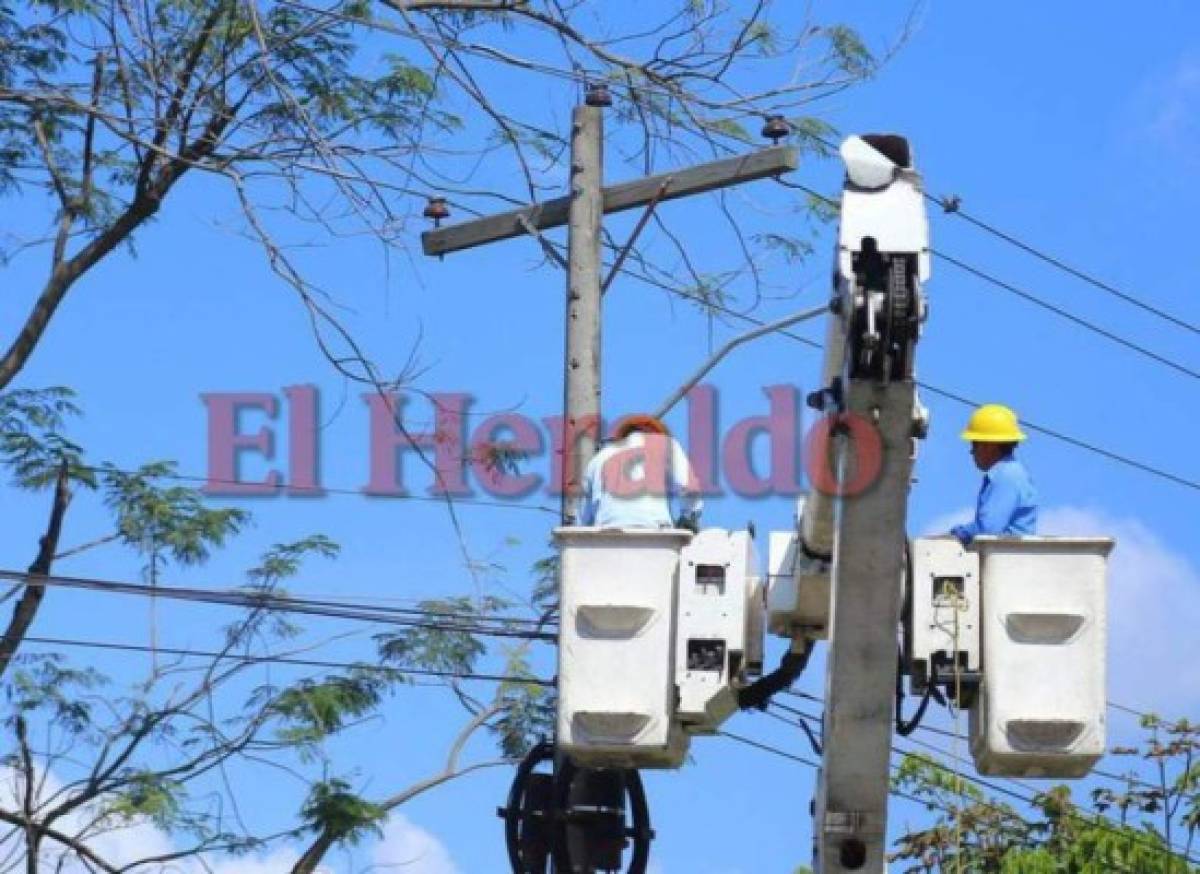 Colonias y barrios que estarán sin energía eléctrica este miércoles en Honduras