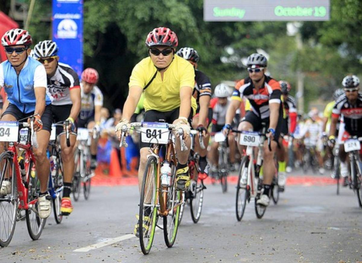 Un éxito convocatoria al máximo evento del ciclismo hondureño