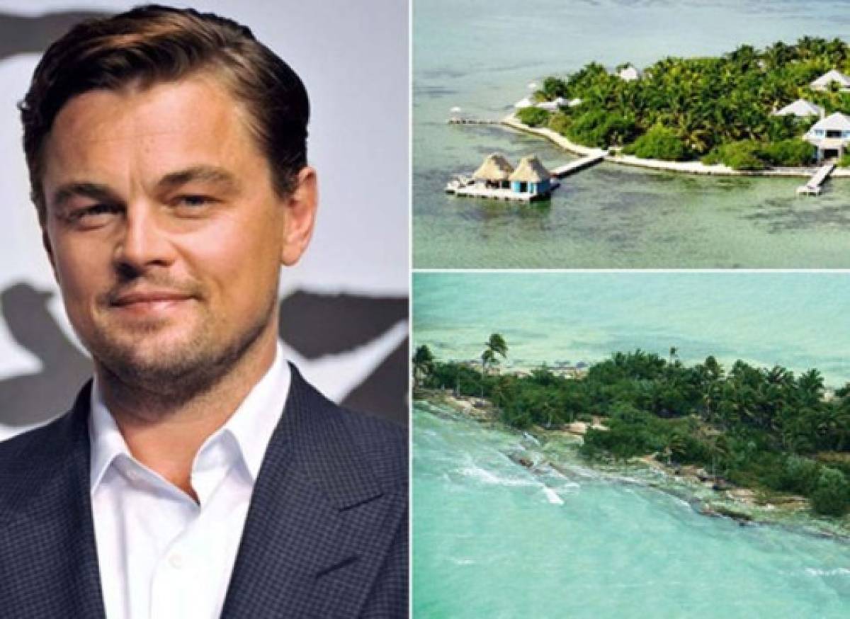 DiCaprio creará un complejo ecoturista en su isla de Belice