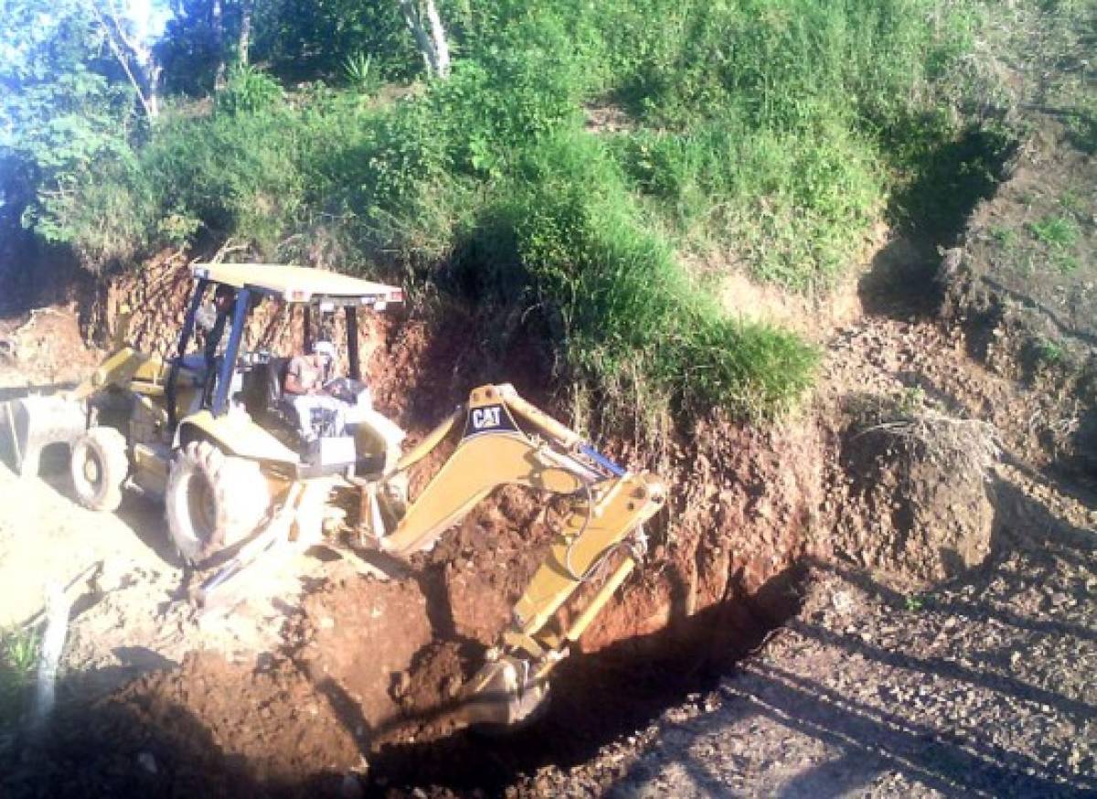 Destruyen 'puntos ciegos' en frontera Honduras-Guatemala