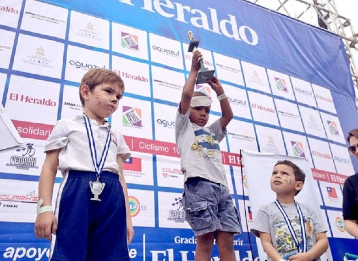 En la Vuelta Ciclística Infantil de EL HERALDO, todos son campeones