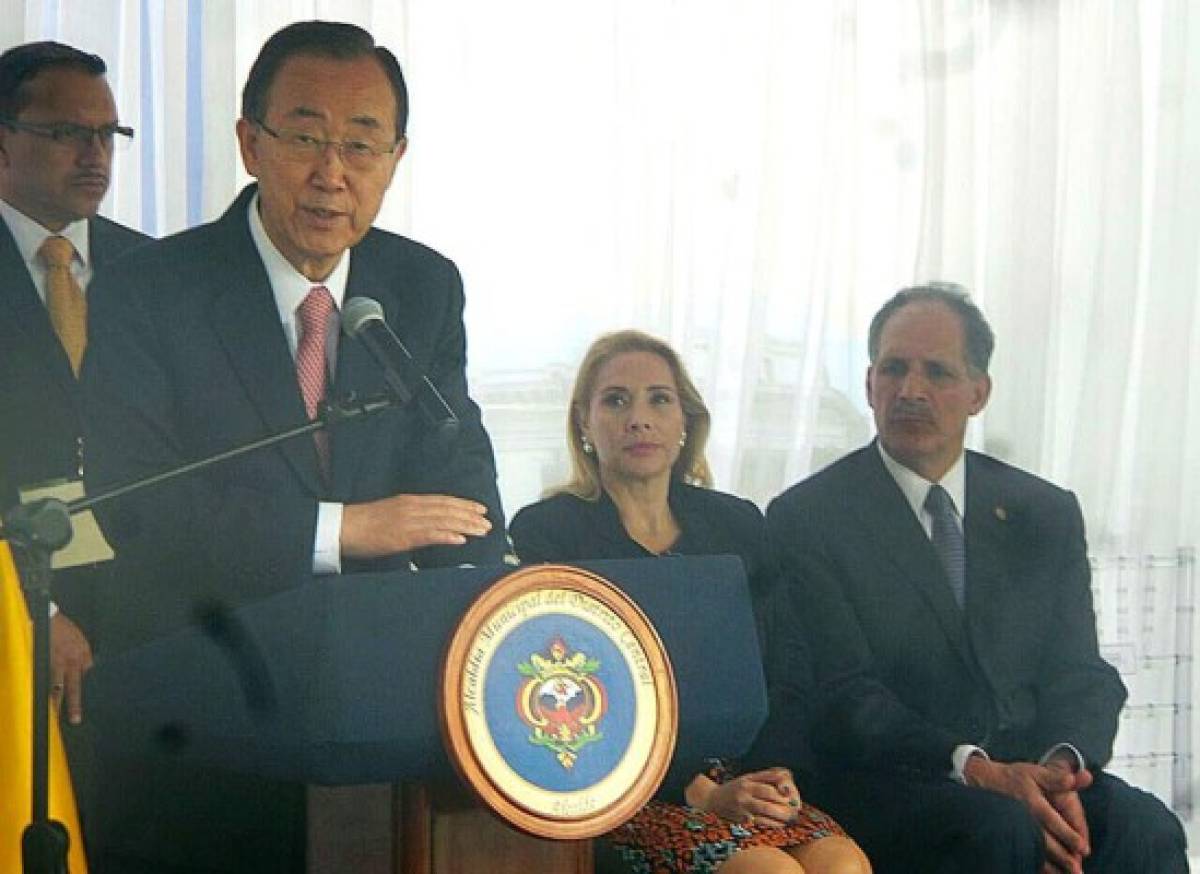 Entregan la llave de la ciudad a Ban Ki-moon