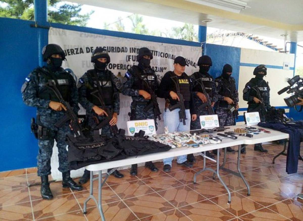 Capturan a falsos policías en Tegucigalpa