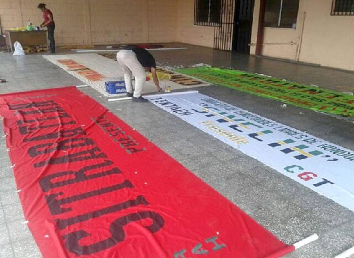 Centrales obreras se preparan para el 1 de mayo