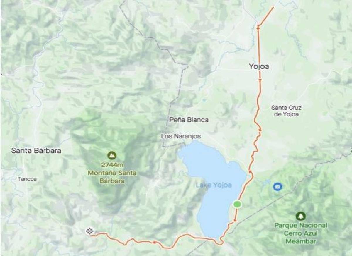 La cuarta etapa iniciará desde el Lago de Yojoa hasta terminar en el municipio de Concepción del Sur, en el departamento de Santa Bárbara.