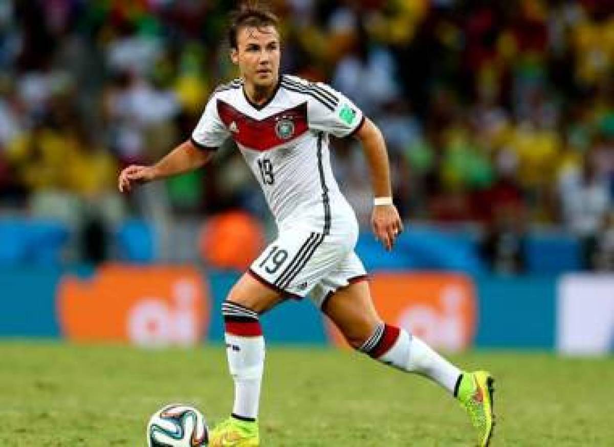 Mario Götze mediocampista del Bayern Múnich.