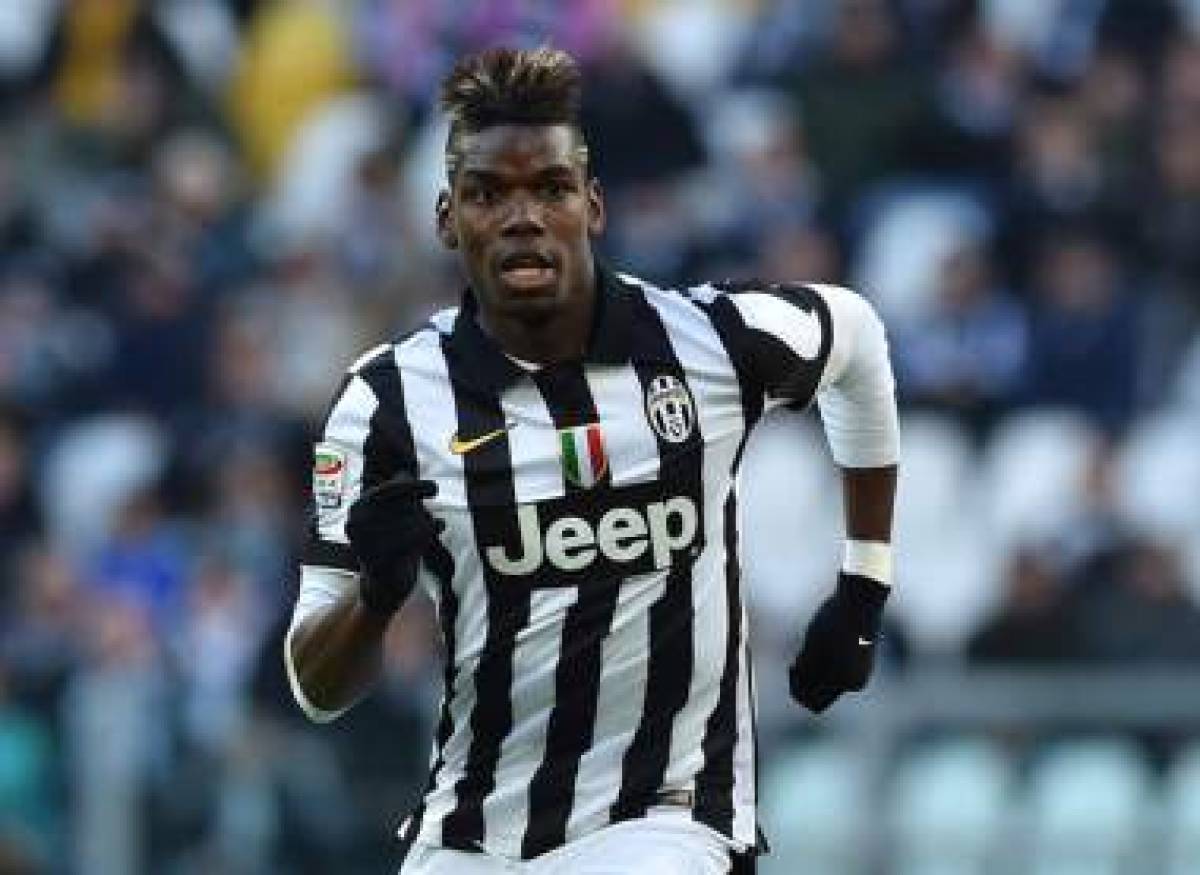 Paul Pogba juega de mediocampista en la Juventus de Italia.