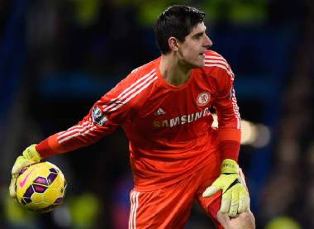 Thibaut desempeña como guardameta en el Chelsea.