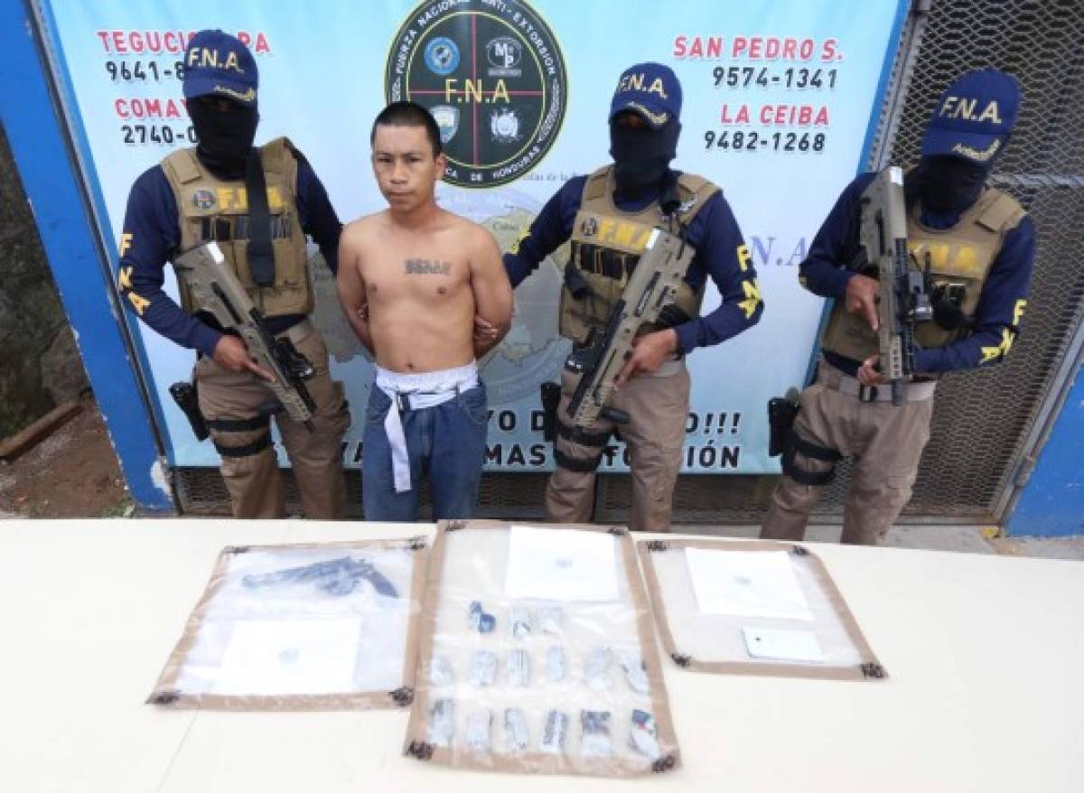 FNA captura al buscado extorsionador 'Little Sam'' supuesto cabecilla de la pandilla 18