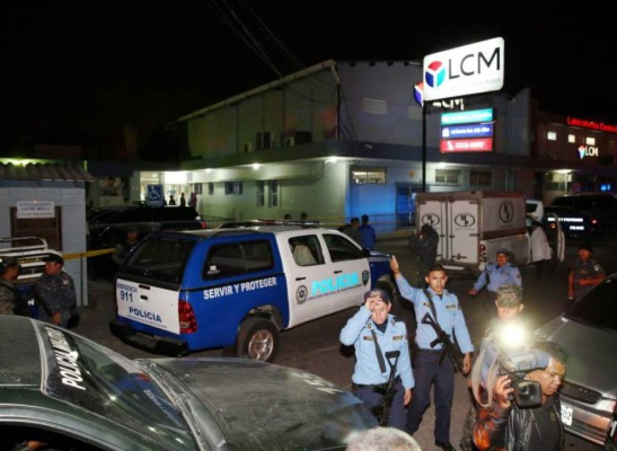 Dos minutos duró el mortal ataque en hospital privado