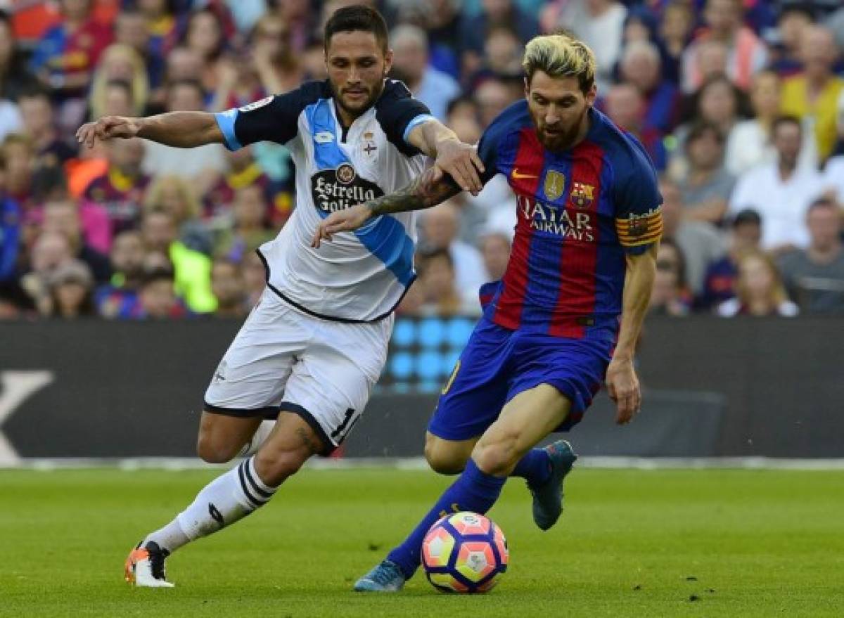 Messi vuelve y marca en goleada del Barça al Deportivo (4-0)