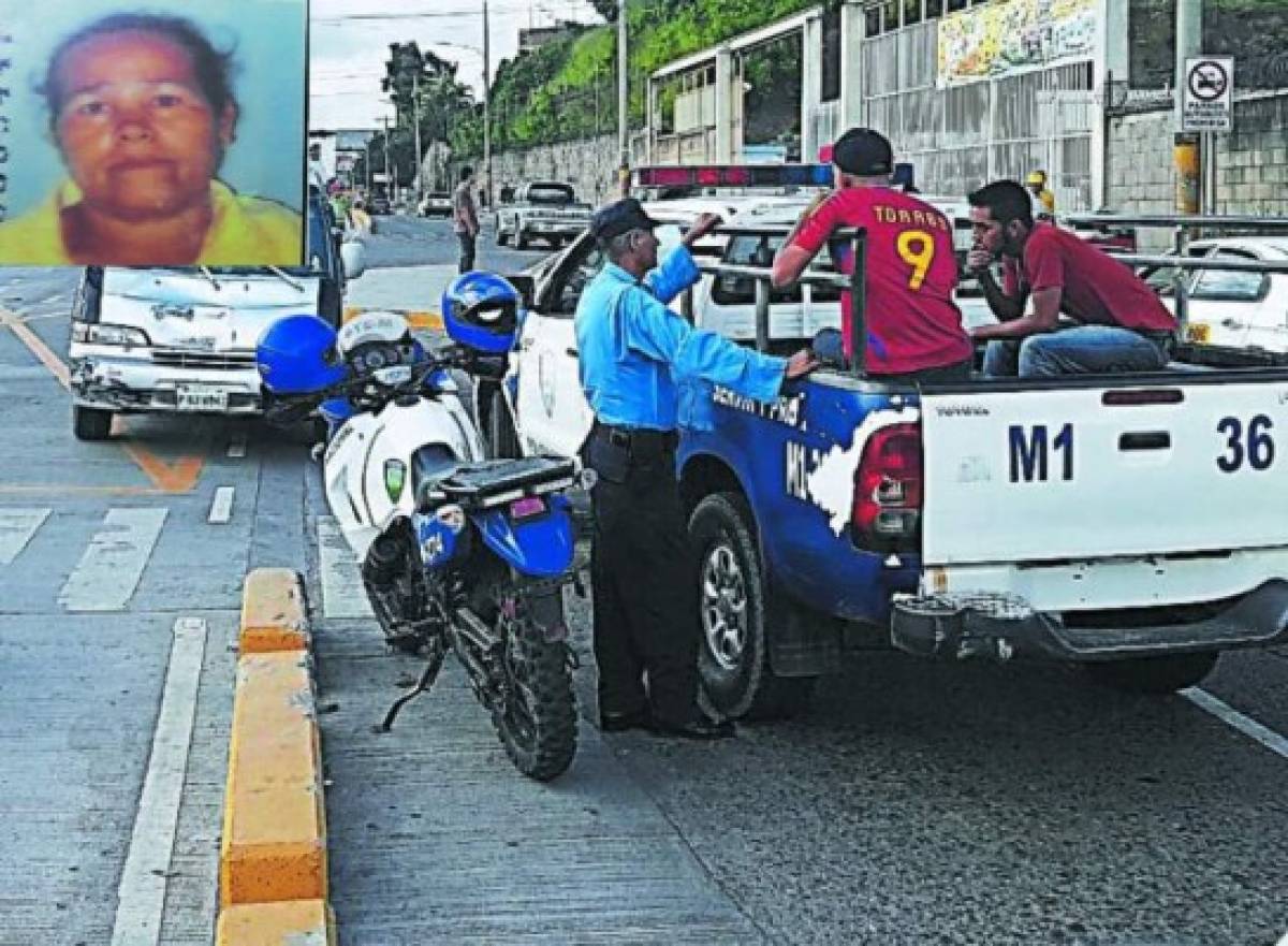 Honduras: Mujer muere atropellada cuando iba en busca del saber