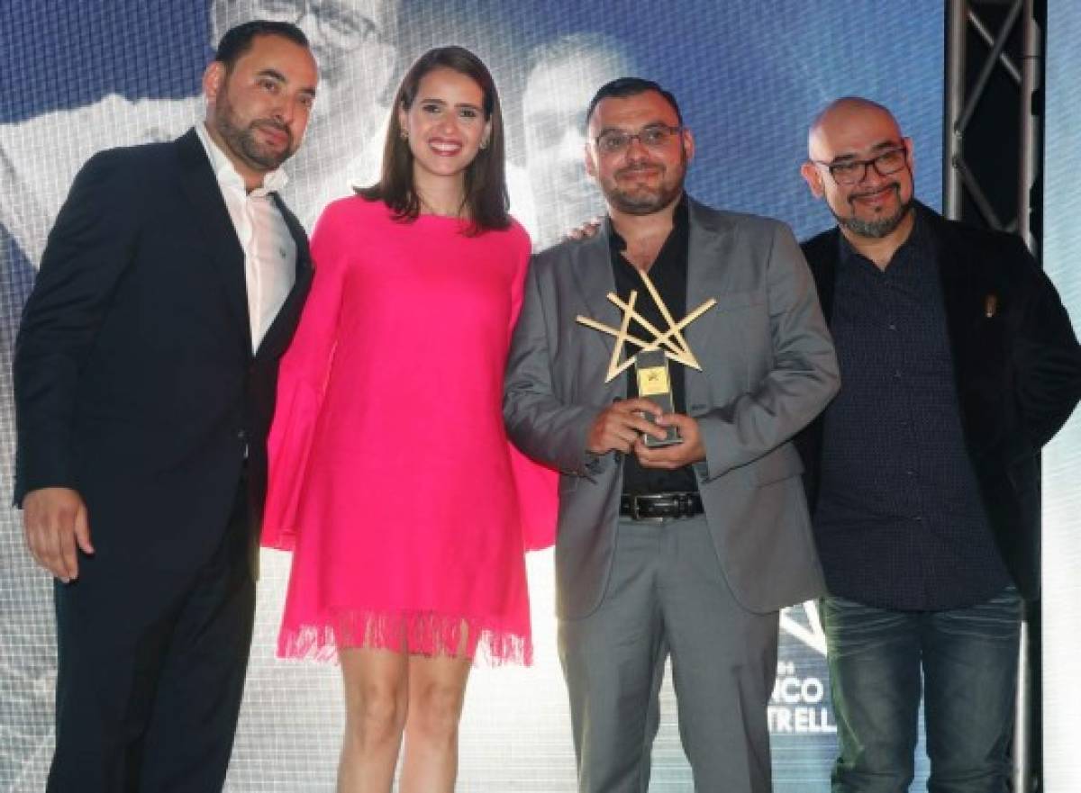 Hondureños reconocidos con el premio 5 estrellas