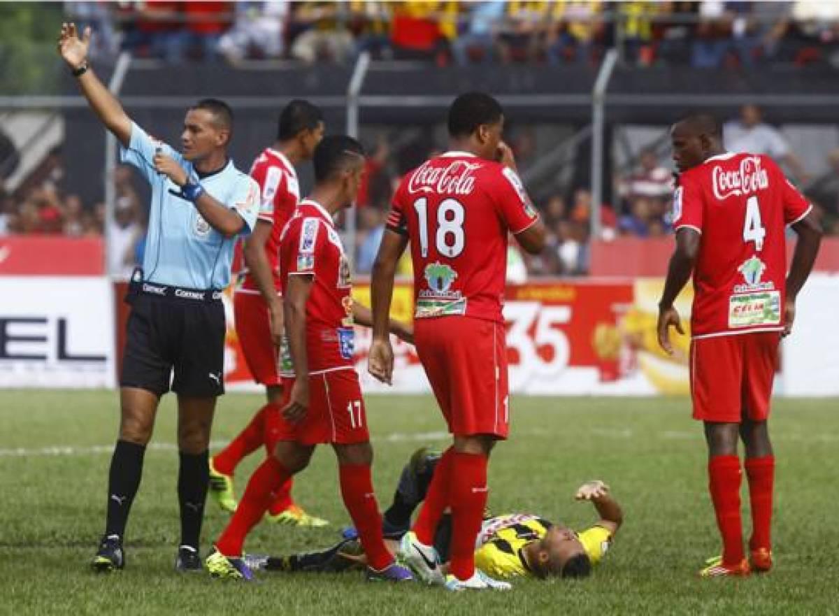 La primera final de Melvin Matamoros fue la del Apertura 2023 donde Real España se coronó campeón ante Real Sociedad en Tocoa.