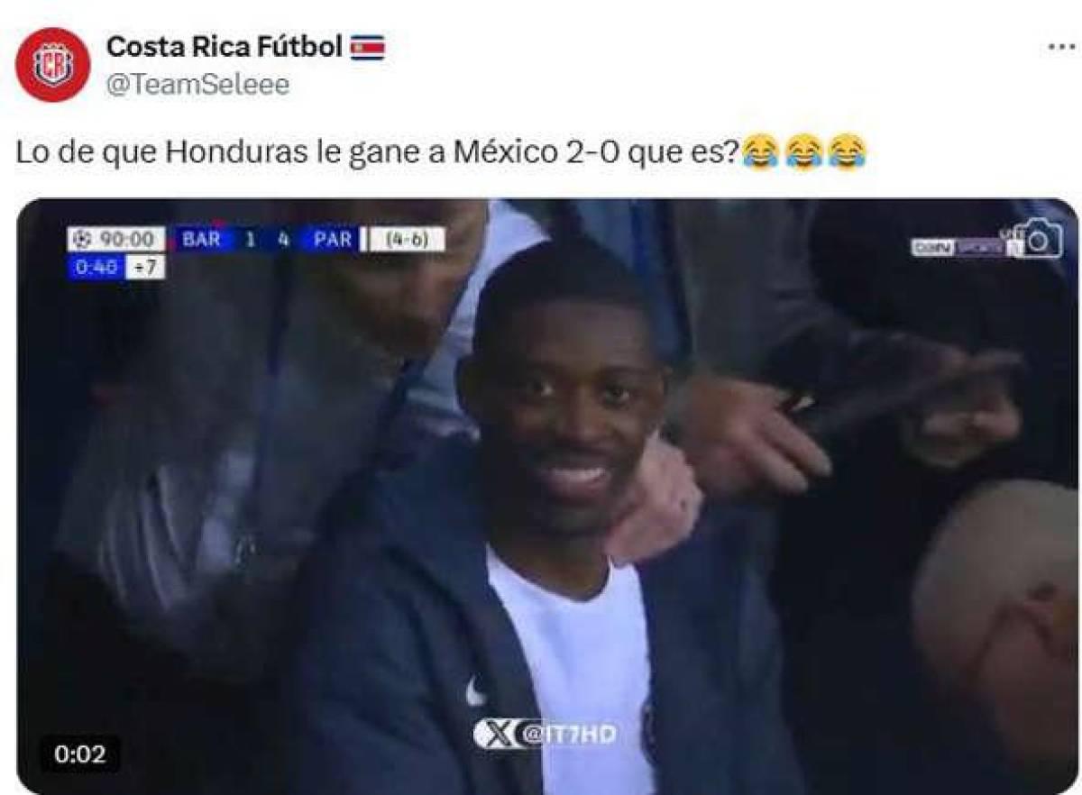 ¡Para reírse! Memes destrozan al “Chino” Huerta y selección de México tras caer ante Honduras