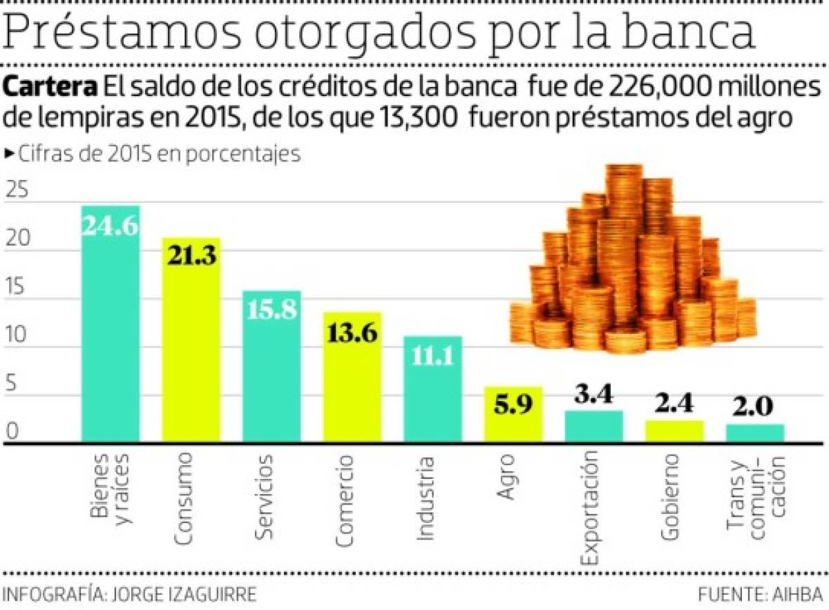 Préstamos al agro registrarán leve aumento en 2016