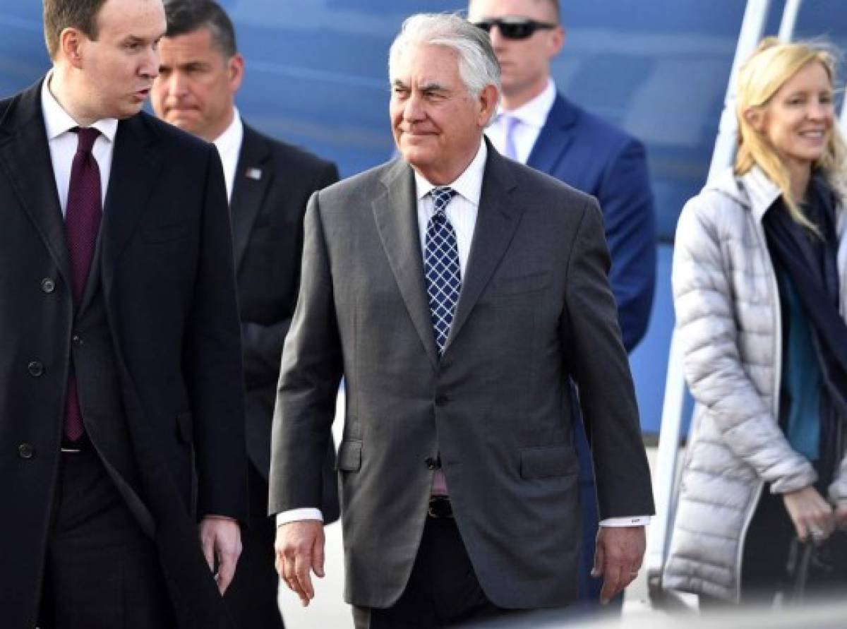 Tillerson en Moscú para presionar a Rusia por su apoyo a Siria