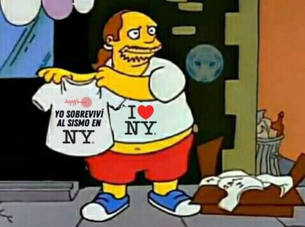 Memes sismo y réplica en Nueva York