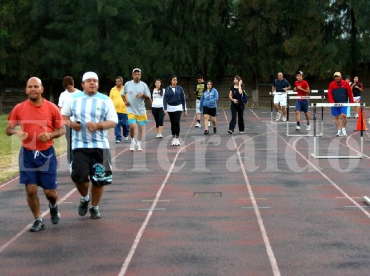 GALERÍA DE FOTOS: El antes y ahora de la nueva pista de tartán de la Villa Olímpica